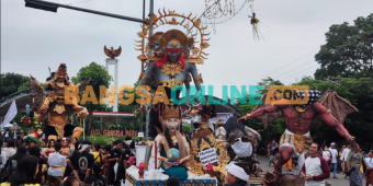 Hari Raya Nyepi 1946 Saka, Umat Hindu di Kediri Gelar Festival Ogoh-ogoh