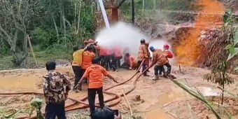 Sumur Bor di Pamekasan Semburkan Api Setinggi 15 Meter, 1 Orang Luka Bakar