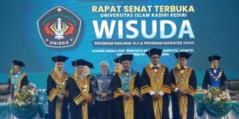 Wali Kota Kediri Hadiri Pengukuhan Wisudawan Sarjana dan Pascasarjana Uniska