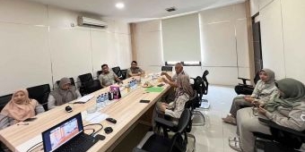 Kantah Kabupaten Pasuruan Ikuti Rapat Progres Pelaksanaan Zona Integritas se-Jawa Timur