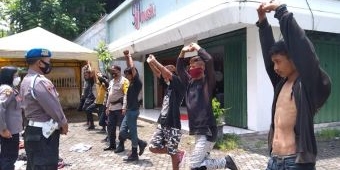 Terjaring Operasi, Belasan Anjal di Jombang Disanksi dan Diminta Pulang Dengan Cara Lari