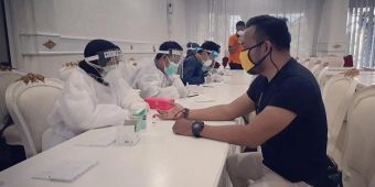 87 Jurnalis di Ponorogo Ikuti Rapid Test, Keseluruhan Nonreaktif