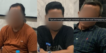 Ngaku Wartawan, 3 Pria Diamankan Polisi Usai Diduga Peras Kades di Trenggalek