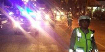 Melanggar Hukum, Konvoi Pajero Dicegat Polisi di Tuban