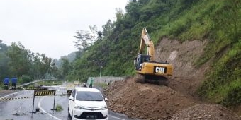 Pekan Depan, Jalur Slahung yang Sempat Ambles Sudah Bisa Dilalui Kendaraan Berat