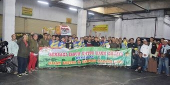 Gelar Sahur On The Road, Giant Malang Bagikan 400 Nasi Bungkus