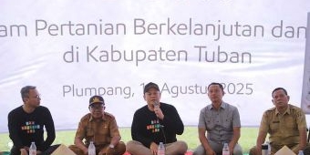 Petani Jalur Pipa Minyak Lapangan Banyu Urip Tuban Terapkan Pertanian Alami