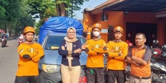 BPBD Kota Kediri Kirim Bantuan untuk Korban Erupsi Semeru di Lumajang