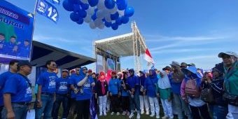 Milad ke-27, PAN Kabupaten Blitar Gelar Jalan Sehat, Pangan Murah dan Doa Bersama untuk Negeri