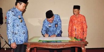 Korpri - Baznas Kota Mojokerto MoU Penyaluran dan Pengelolaan Zakat