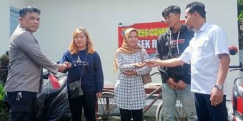 Kocak! Pencuri Motor di Kediri Ditangkap Polisi Gara-Gara Motornya Ketinggalan