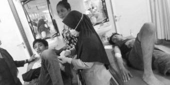 Polisi Belum Ungkap Identitas Anggota Gangster yang Bacok 2 Korban di Surabaya