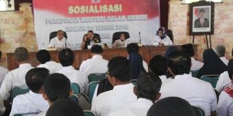 Sosialisasi Permendagri Nomor 20 Tahun 2018, Laporan Keuangan Desa akan Dibikin Persis OPD