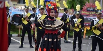 Atraksi Polisi Cilik Warnai Peringatan Hari Bhayangkara ke-76 di Polres Pamekasan