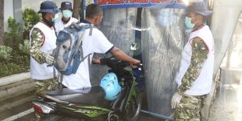 Aksi Penyemprotan Disinfektan Warnai Peringatan HUT Satkopaska dan Dislambair Koarmada II