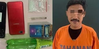 Polresta Sidoarjo Ringkus 2 Kurir Sabu di Tanggulangin, Amankan BB 9,6 Gram