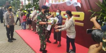 Baksos Pengabdian Persada, Kapolda Jatim Berangkatkan 800 Paket Sembako