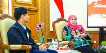 Gubernur Khofifah Dukung Mario Aji Berlaga di Moto2 Jepang dan Mandalika 2025