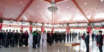 Bupati Sampang Lantik 65 Pejabat untuk Promosi dan Rotasi di Lingkungan Pemkab