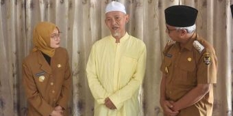 Jelang Peringatan 1 Muharram, Vinanda dan Gus Qowim Silaturahmi ke Sejumlah Kiai di Kota Kediri