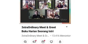 Meet and Greet Buku Harian Seorang Istri Capai 13 Ribu Viewers