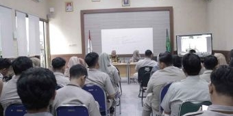Dukung SDM Unggul Kementerian ATR/BPN, Kantah Kabupaten Pasuruan Ikuti Briefing Asesmen CPPPK