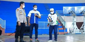 Jaring Bibit Atlet, Wawali Mas Adi Buka Turnamen Voli Piala Wali Kota Pasuruan