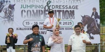 Champion Sidoarjo Challenge Show 2025: Ning Lia Dukung Pembinaan Atlet Berkuda