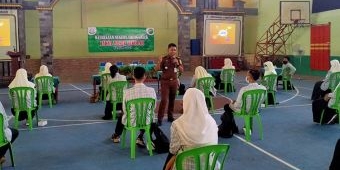 Beri Pencerahan Hukum kepada Siswa, Kejari Trenggalek Gelar JMS di SMAN 1 Trenggalek