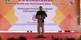 Pemkab Blitar Sosialisasikan Penerapan Protokol Kesehatan pada Pilkada 2020