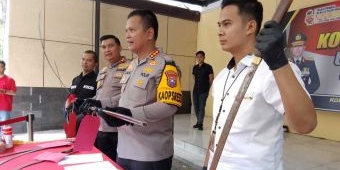 Bawa Samurai dan Celurit, Empat Anggota Gangster di Sidoarjo Ditangkap Polisi