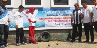 Olah Raga Petanque Mulai Diminati di Ngawi