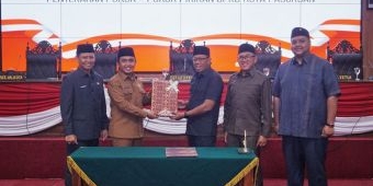 Rapat Paripurna DPRD, Wali Kota Pasuruan Sampaikan 8 Prioritas Pembangunan Tahun 2026