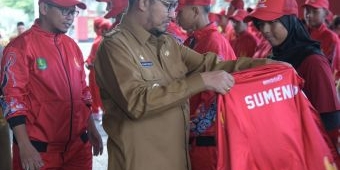 Lepas 254 Atlet yang Berlaga di Porprov Jatim, Bupati Sumenep: Kontingen Dapat BPJS Ketenagakerjaan