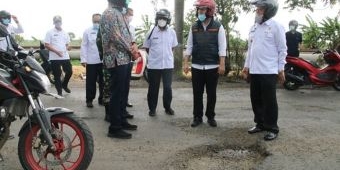 Kendarai Motor, Wagub Emil dan Bupati Fadeli Sidak Jalan Rusak