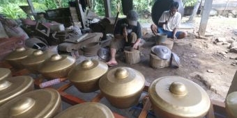 ​Begini Cara Pengrajin Gamelan Jombang Bertahan di Zaman Now