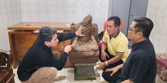 Kisah Penemuan Arca di Kediri, Warga Sempat Demam hingga Warung Laris, Ini Kata Disbudpar