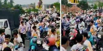 Rayakan Kelulusan, Konvoi Ratusan Siswa-siswi di Pamekasan Resahkan Masyarakat