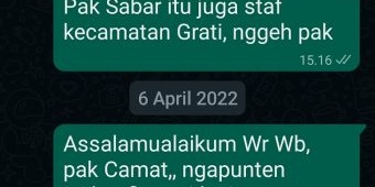 Dugaan Penyelewengan Dana Desa oleh Oknum Pj Kades, Ditengarai Ada Pembiaran Camat Grati