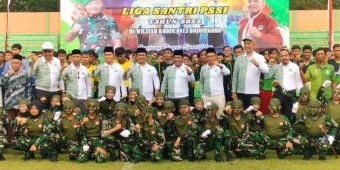 Liga Santri Bojonegoro di Mulai, Dandim 0813: Cari Bibit dari Kalangan Santri