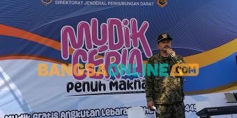 Bersama Forkopimda, Wali Kota Madiun Berangkatkan Angkutan Arus Balik Lebaran 2024