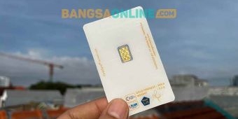 Semakin Murah, Harga Emas Antam 1 Gram per 13 Agustus 2025 Turun Rp7 Ribu