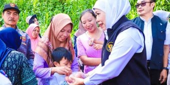 Tinjau Pasar Murah di Malang, Gubernur Khofifah Apresiasi Antusias Masyarakat