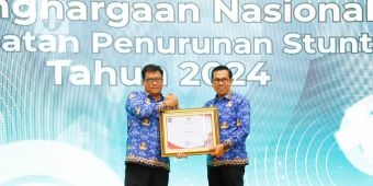 Berhasil Turunkan Angka Stunting, Pemkot Batu Raih Penghargaan dari Kementerian Kesehatan 