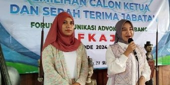 Vania Terpilih Jadi Ketua Forum Komunikasi Advokat Jombang