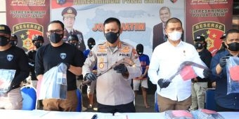 Timsus Jatanras Polda Jatim Ringkus 3 Tersangka Sindikat Curat Antarkota Dalam Provinsi