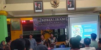 Sosialisasi Bahaya Narkotika di Desa Pelemwatu Gresik Libatkan Tokoh Masyarakat