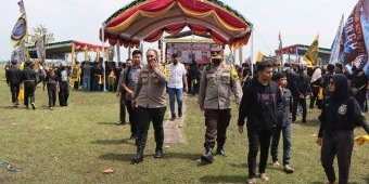 Tim Gabungan TNI-Polri Lakukan Pengamanan dalam Kegiatan Haul PSHW Ngawi