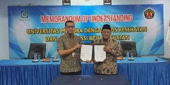 Universitas Madura Teken MoU dengan BPJS Kesehatan di Bidang Magang dan KKN