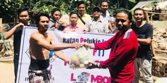 Salurkan Donasi ke Lombok, IPI Kota Mojokerto Gelar Pameran Lukis